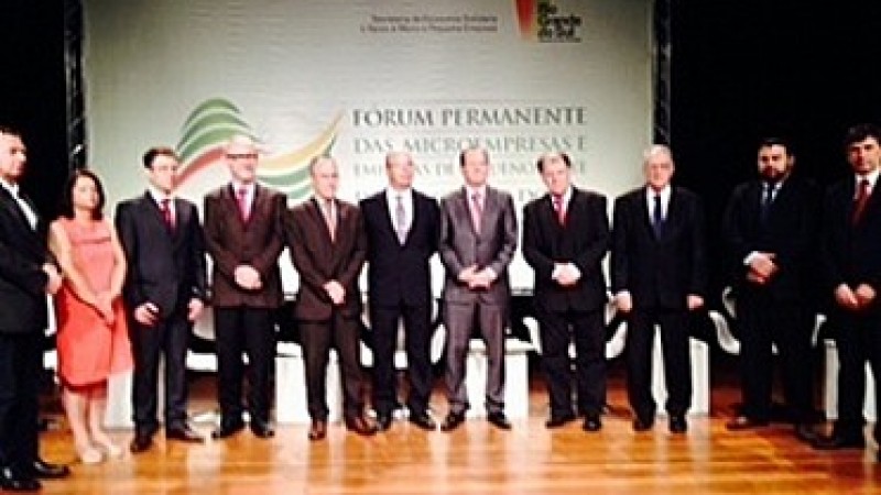 Paulo Mazzardo e gestores Fopemepe/RS