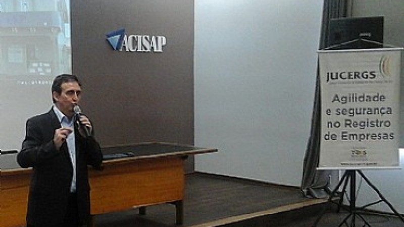 Vice-presidente JUCERGS, Itacir Amauri Flores/Santa Rosa Foto: Jorge Viana