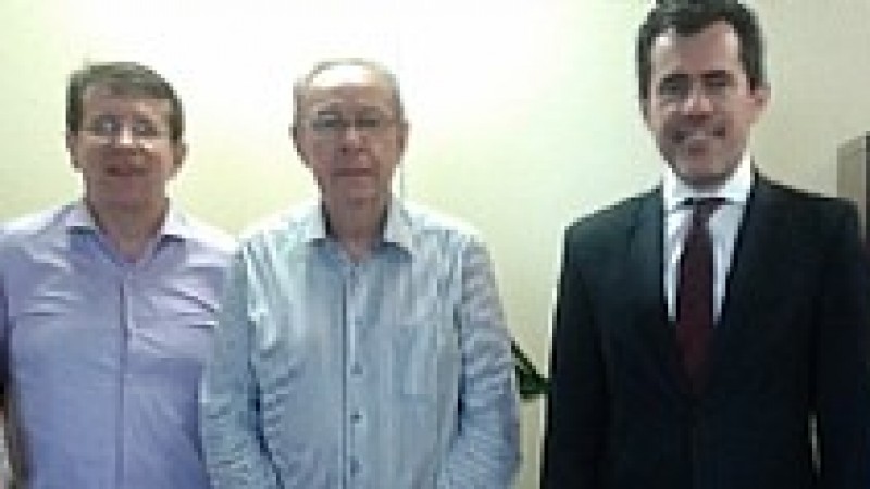 Kopschina recebe o procurador do MPF/RS, Jorge Alexandre Pinto Nunes