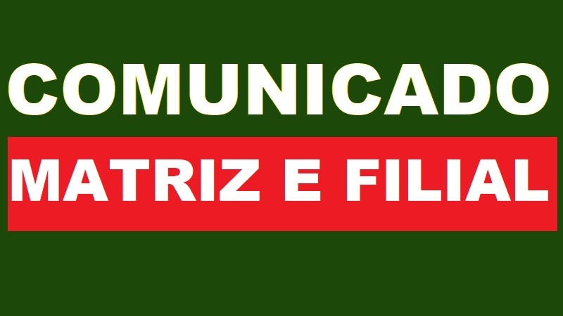 COMUNICADO MATRIZ FILIAL2