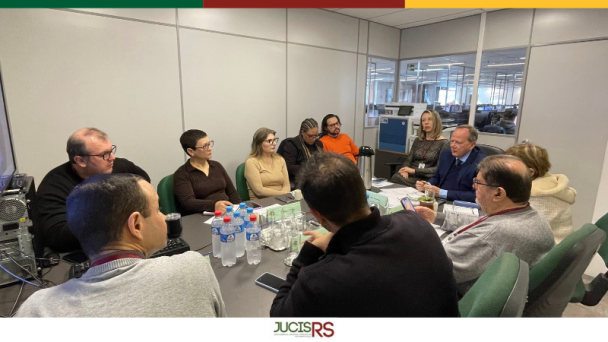 Reuni&atilde;o de alinhamento da diretoria da JucisRS