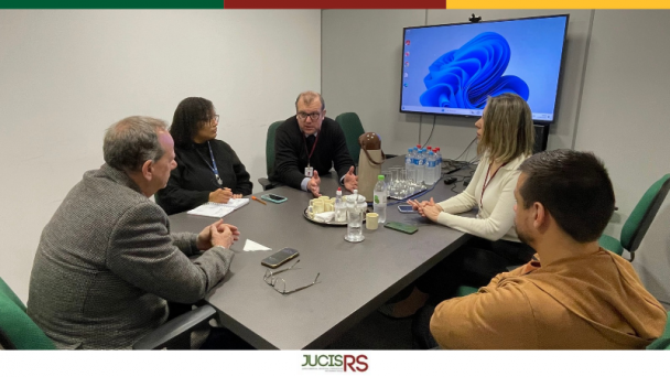Reuni&atilde;o da JucisRS e Territorialize Ag&ecirc;ncia de Fomento Social